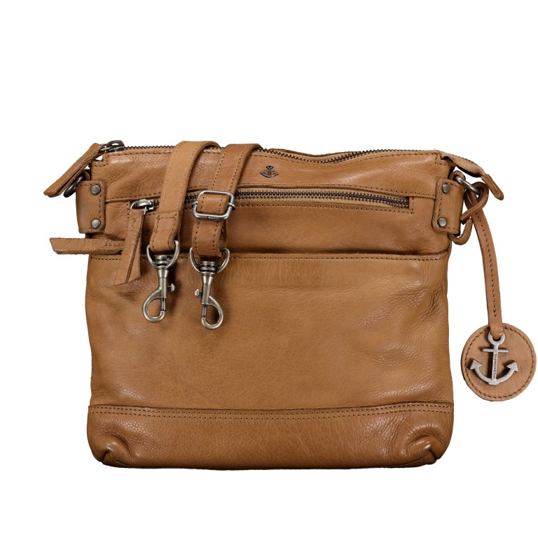 Umhängetasche Anchor-Love Isalie 2 B3-7599-2 Spicy Ginger, Farbe: cognac, Marke: Harbour 2nd, EAN: 4046478086302, Abmessungen in cm: 27x25x4, Bild 1 von 6