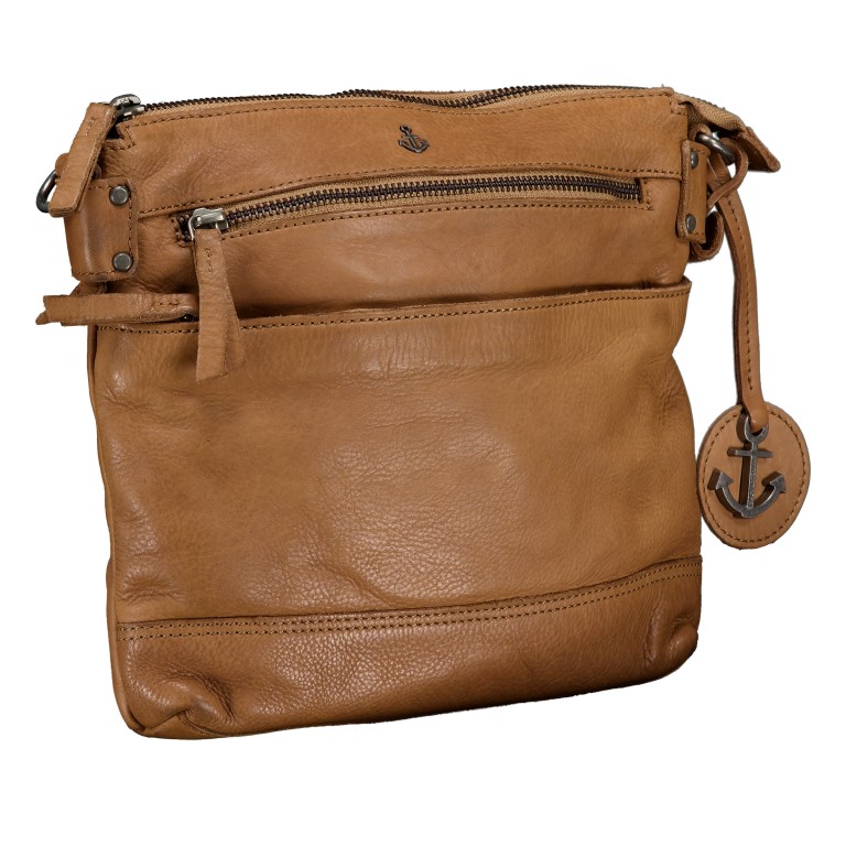 Umhängetasche Anchor-Love Isalie 2 B3-7599-2 Spicy Ginger, Farbe: cognac, Marke: Harbour 2nd, EAN: 4046478086302, Abmessungen in cm: 27x25x4, Bild 2 von 6