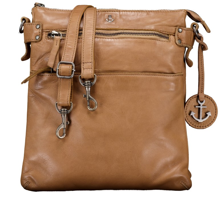Umhängetasche Anchor-Love Zora 2 B3-9803-2 Spicy Ginger, Farbe: cognac, Marke: Harbour 2nd, EAN: 4046478086326, Abmessungen in cm: 26x30x2, Bild 1 von 6
