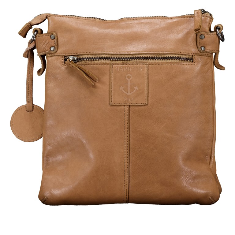 Umhängetasche Anchor-Love Zora 2 B3-9803-2 Spicy Ginger, Farbe: cognac, Marke: Harbour 2nd, EAN: 4046478086326, Abmessungen in cm: 26x30x2, Bild 3 von 6