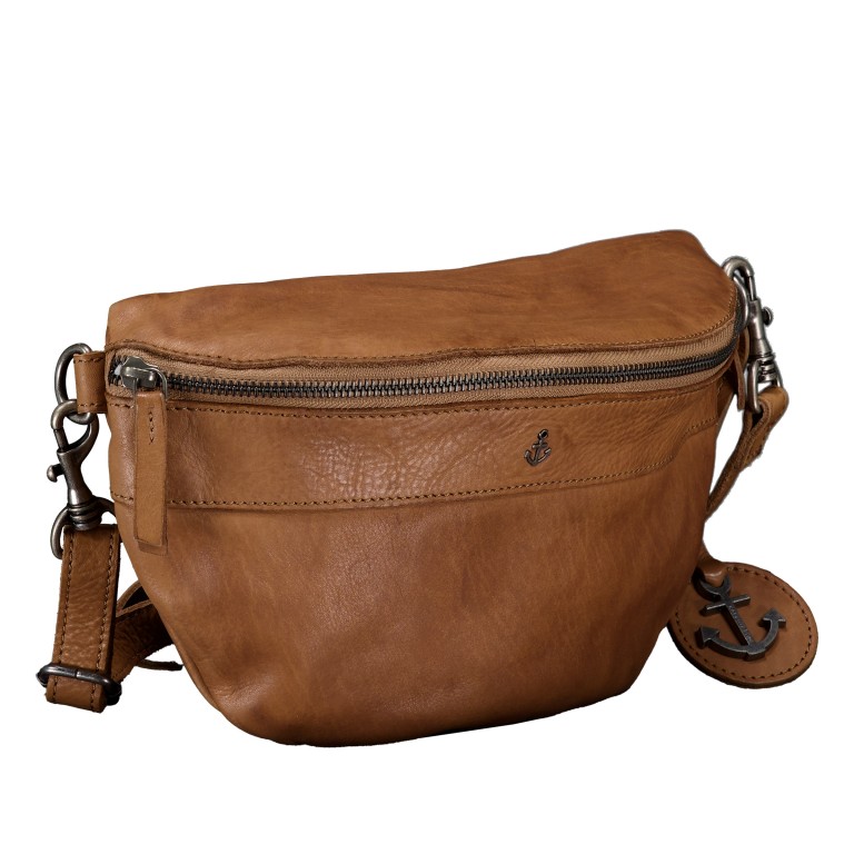 Gürteltasche / Umhängetasche Anchor-Love Jutta AL-11964 Spicy Ginger, Farbe: cognac, Marke: Harbour 2nd, EAN: 4046478086159, Abmessungen in cm: 26.5x18x8.5, Bild 2 von 6