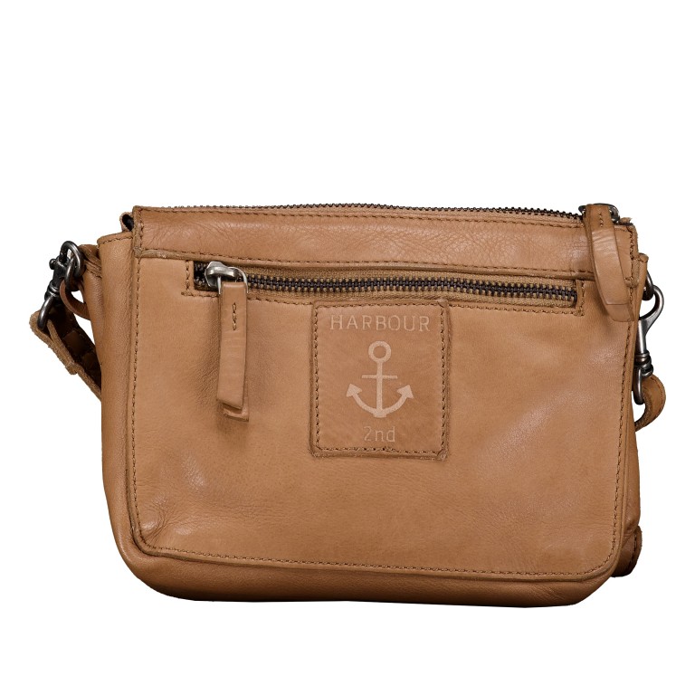 Umhängetasche Anchor-Love Tiani AL-12477 Spicy Ginger, Farbe: cognac, Marke: Harbour 2nd, EAN: 4046478086166, Abmessungen in cm: 19.5x15x8.5, Bild 3 von 6