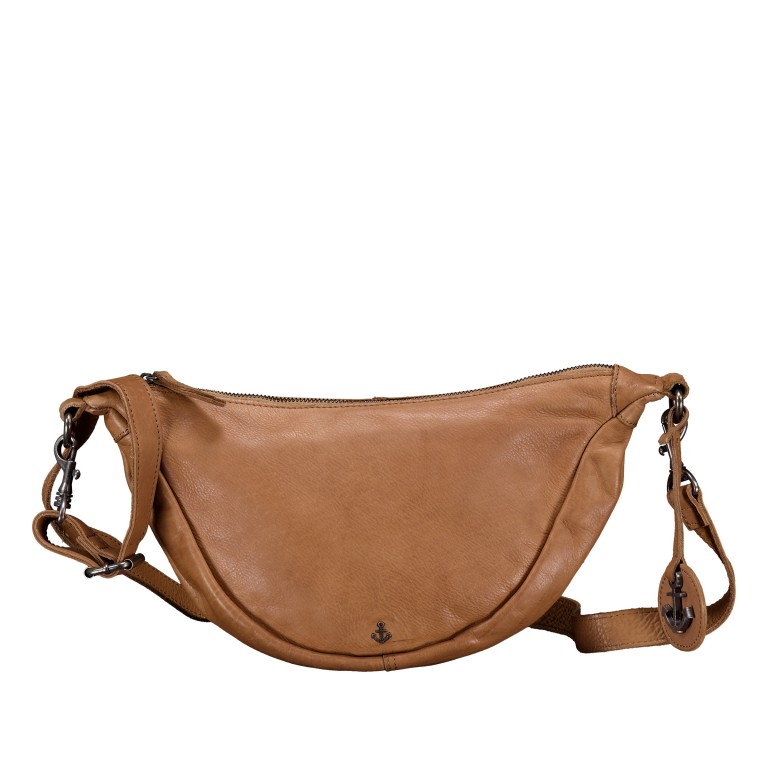 Umhängetasche Anchor-Love Smilla AL-12849 Spicy Ginger, Farbe: cognac, Marke: Harbour 2nd, EAN: 4046478086197, Abmessungen in cm: 33x17.5x9, Bild 1 von 6
