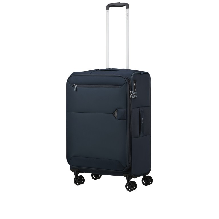 Trolley Urbify Spinner 68 expandable Navy Blue, Farbe: blau/petrol, Marke: Samsonite, EAN: 5400520263513, Abmessungen in cm: 43x68x27, Bild 7 von 11