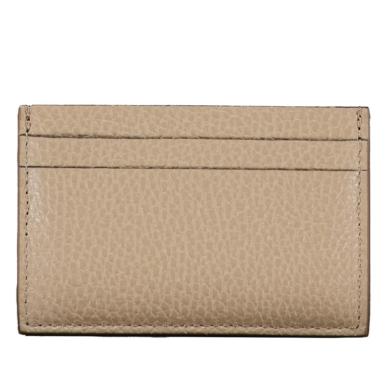 Karten-/Ausweisetui Dollaro Taupe, Farbe: taupe/khaki, Marke: Hausfelder Manufaktur, EAN: 4065646025639, Abmessungen in cm: 10.3x6.7x0.3, Bild 1 von 3
