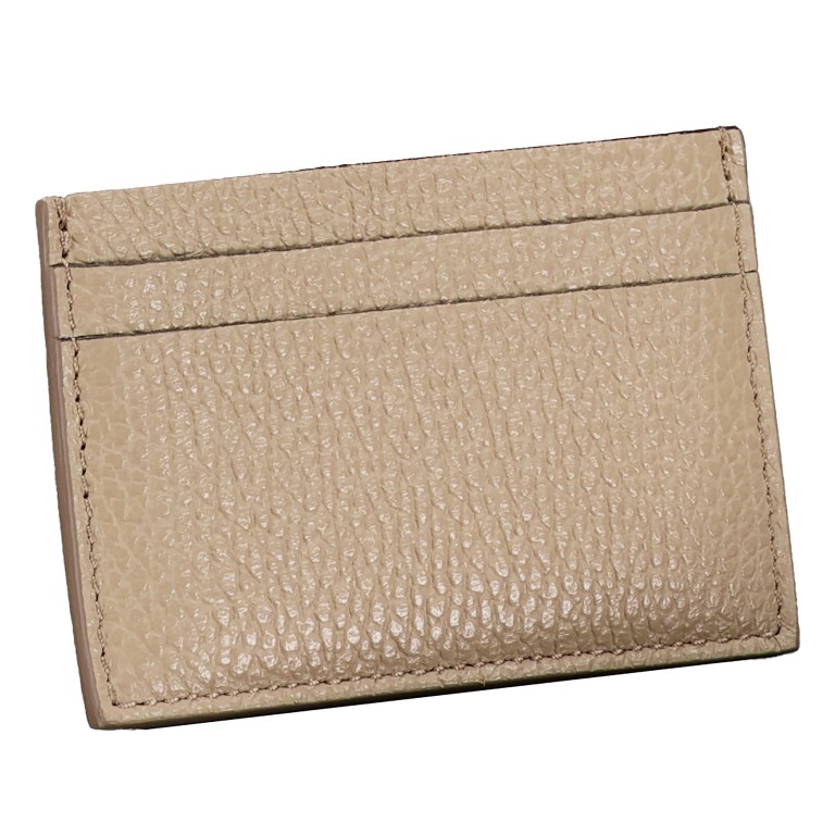 Karten-/Ausweisetui Dollaro Taupe, Farbe: taupe/khaki, Marke: Hausfelder Manufaktur, EAN: 4065646025639, Abmessungen in cm: 10.3x6.7x0.3, Bild 2 von 3