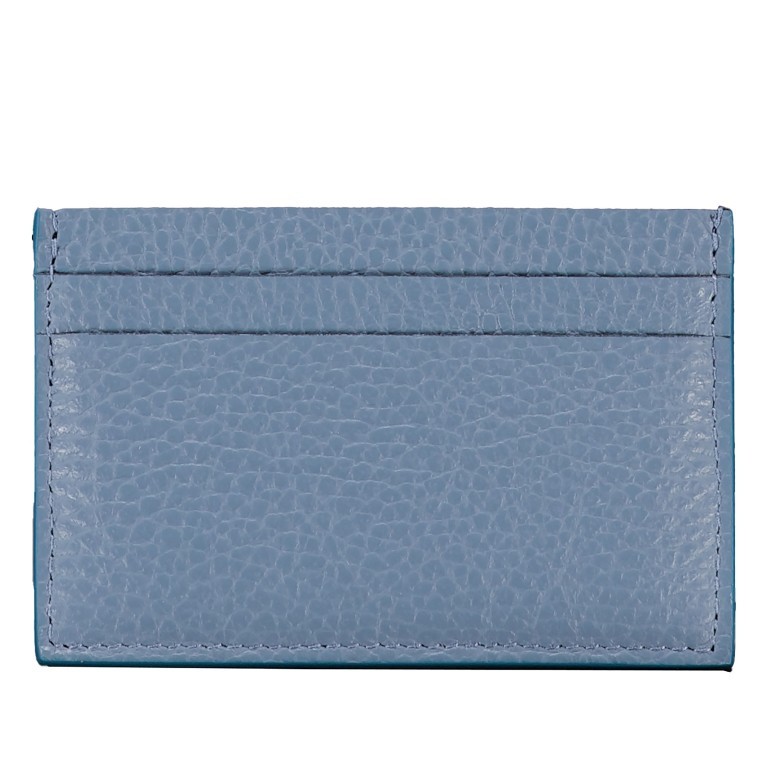 Karten-/Ausweisetui Dollaro Hellblau, Farbe: blau/petrol, Marke: Hausfelder Manufaktur, EAN: 4065646025653, Abmessungen in cm: 10.3x6.7x0.3, Bild 1 von 3