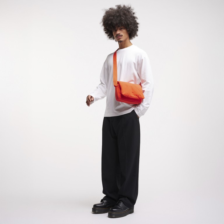 Umhängetasche Cloud Crossbody Bag Monochrome Hot Coral, Farbe: orange, Marke: Got Bag, EAN: 4262457051806, Abmessungen in cm: 23x17x7, Bild 5 von 9