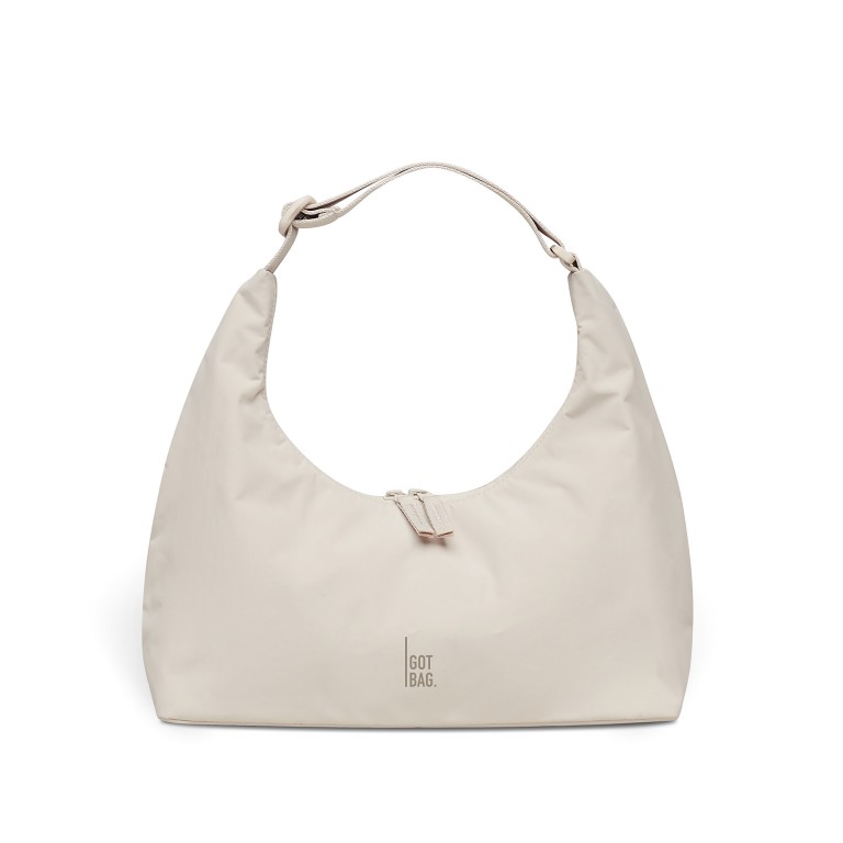 Beuteltasche T-Shape Bag Mini Monochrome Soft Shell, Farbe: beige, Marke: Got Bag, EAN: 4262457052728, Abmessungen in cm: 30x28x10.5, Bild 1 von 7