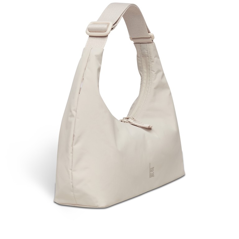 Beuteltasche T-Shape Bag Mini Monochrome Soft Shell, Farbe: beige, Marke: Got Bag, EAN: 4262457052728, Abmessungen in cm: 30x28x10.5, Bild 2 von 7