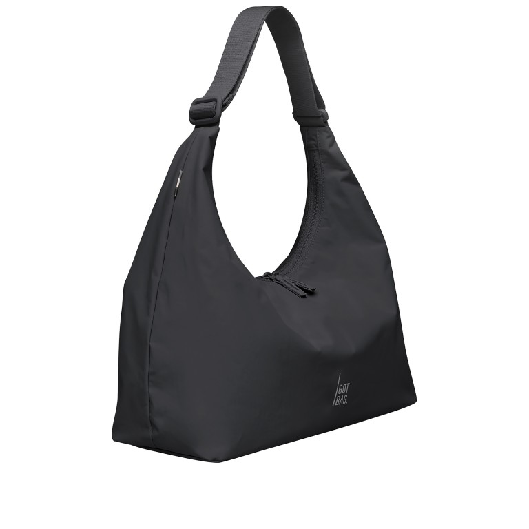 Beuteltasche T-Shape Bag Medium Monochrome Black, Farbe: schwarz, Marke: Got Bag, EAN: 4262457052735, Abmessungen in cm: 36x35x15, Bild 2 von 9