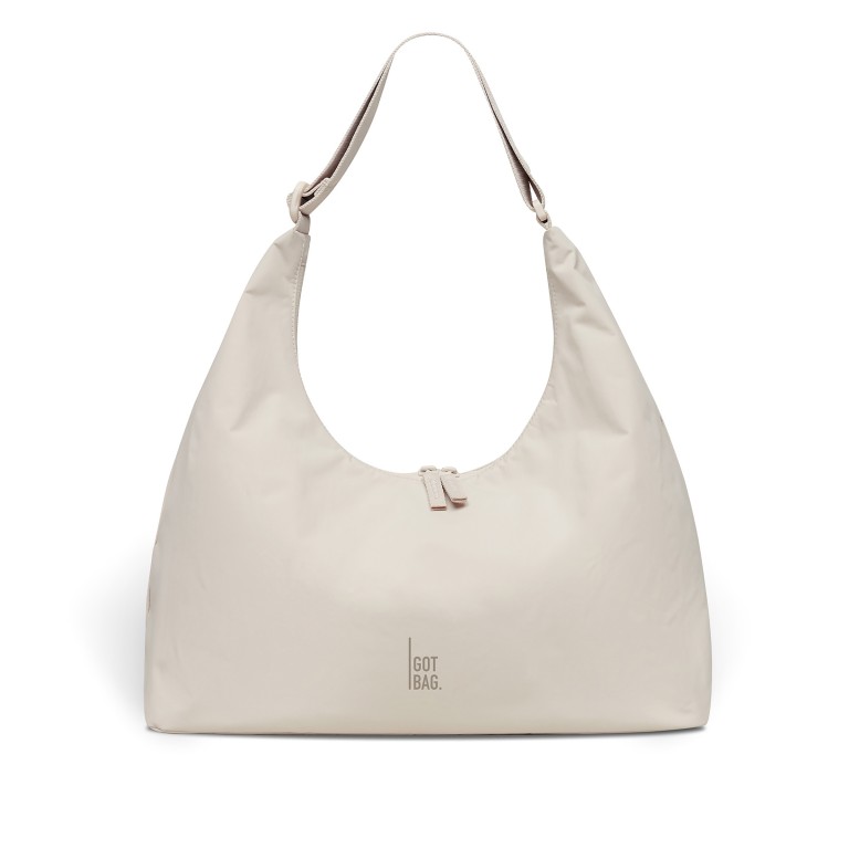 Beuteltasche T-Shape Bag Medium Monochrome Soft Shell, Farbe: beige, Marke: Got Bag, EAN: 4262457052742, Abmessungen in cm: 36x35x15, Bild 1 von 9