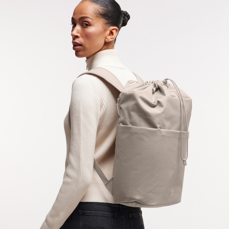 Rucksack Barrel Pack mit Laptopfach 16 Zoll Scallop, Farbe: taupe/khaki, Marke: Got Bag, EAN: 4260483887789, Abmessungen in cm: 30x44x16, Bild 5 von 8