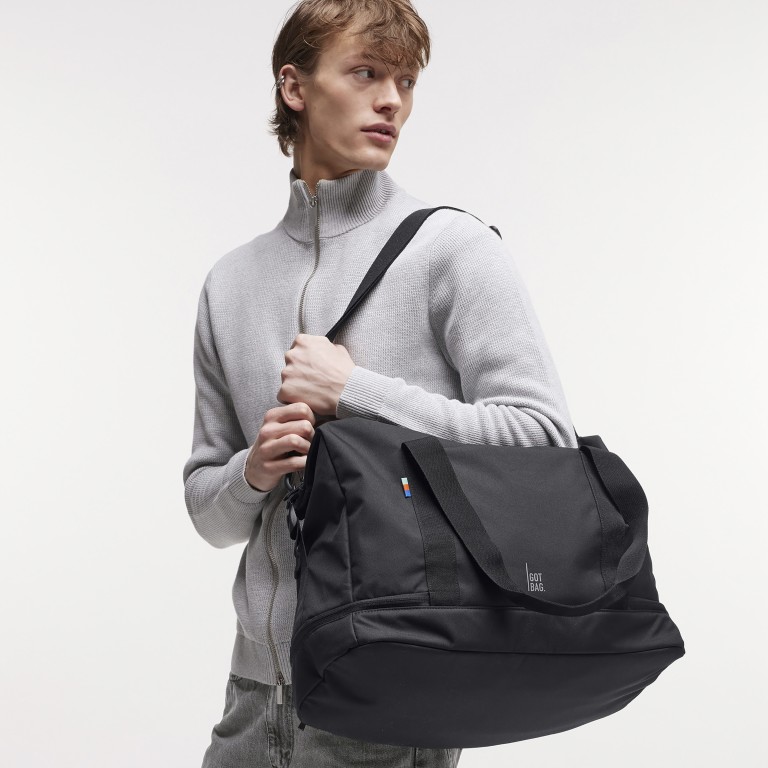Reisetasche Weekend Bag Black, Farbe: schwarz, Marke: Got Bag, EAN: 4262457053725, Abmessungen in cm: 50x30x20, Bild 5 von 8