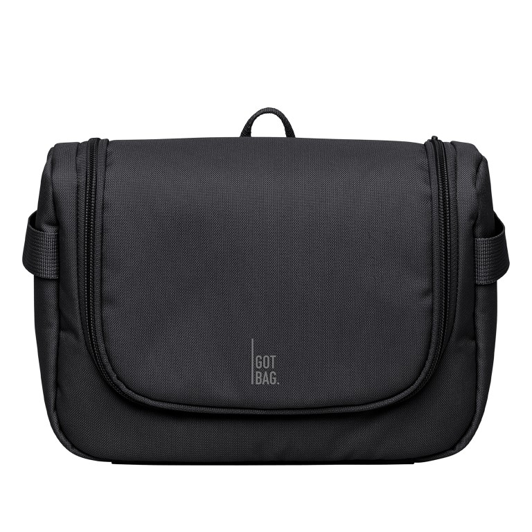 Kulturbeutel Shower Kit zum Aufhängen Black, Farbe: schwarz, Marke: Got Bag, EAN: 4262457053749, Abmessungen in cm: 25x17x10, Bild 1 von 4