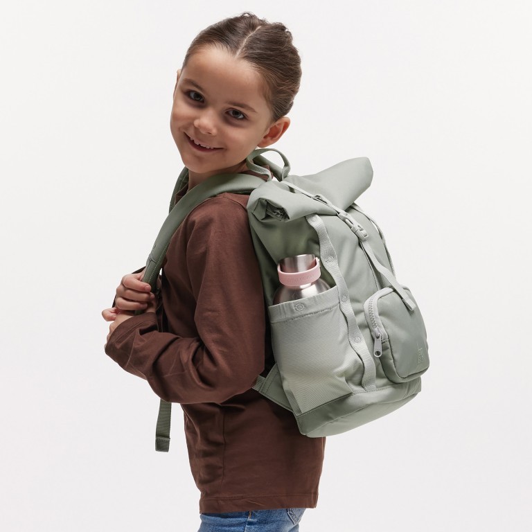 Kinderrucksack Kids Adventure Rolltop erweiterbar Bass Tonal, Farbe: grün/oliv, Marke: Got Bag, EAN: 4262457053053, Abmessungen in cm: 23x35x12.5, Bild 6 von 11