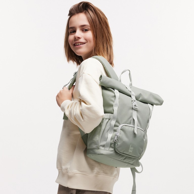 Kinderrucksack Kids Adventure Rolltop erweiterbar Bass Tonal, Farbe: grün/oliv, Marke: Got Bag, EAN: 4262457053053, Abmessungen in cm: 23x35x12.5, Bild 5 von 11