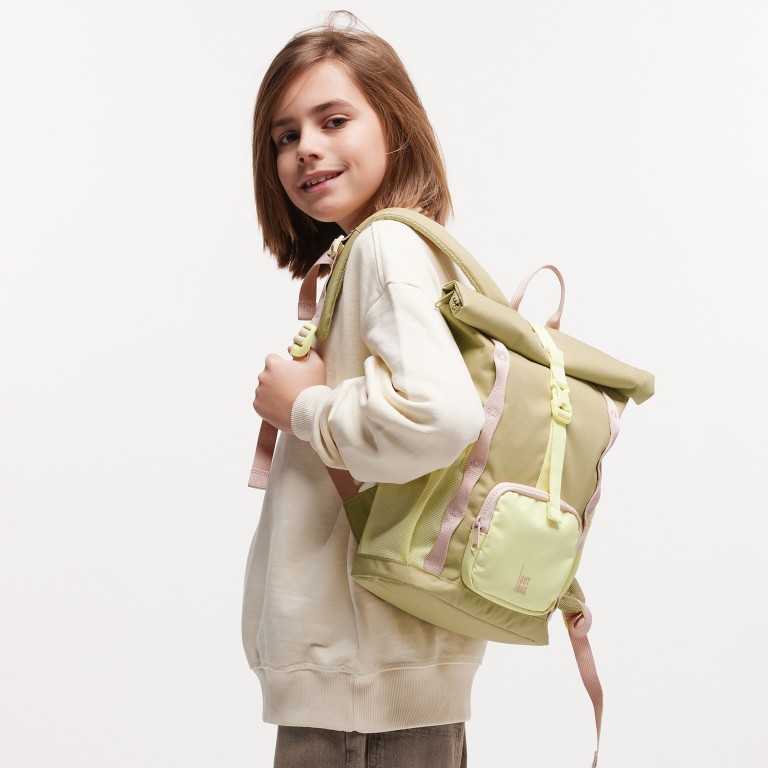 Kinderrucksack Kids Adventure Rolltop erweiterbar Nori Multi, Farbe: gelb, Marke: Got Bag, EAN: 4262457053077, Abmessungen in cm: 23x35x12.5, Bild 6 von 11