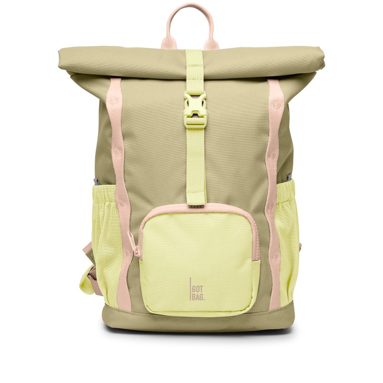Kinderrucksack Kids Adventure Rolltop erweiterbar Nori Multi, Farbe: gelb, Marke: Got Bag, EAN: 4262457053077, Abmessungen in cm: 23x35x12.5, Bild 1 von 11