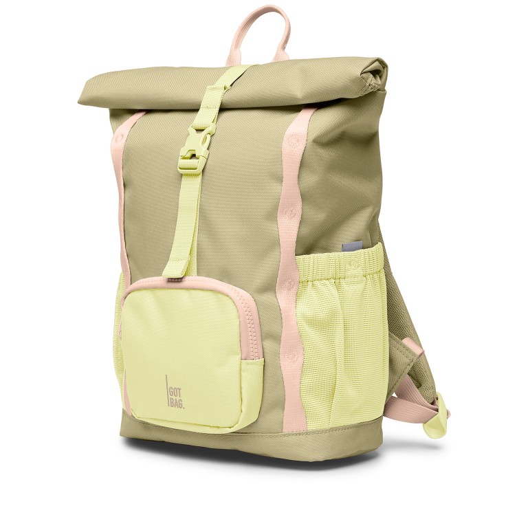 Kinderrucksack Kids Adventure Rolltop erweiterbar Nori Multi, Farbe: gelb, Marke: Got Bag, EAN: 4262457053077, Abmessungen in cm: 23x35x12.5, Bild 2 von 11