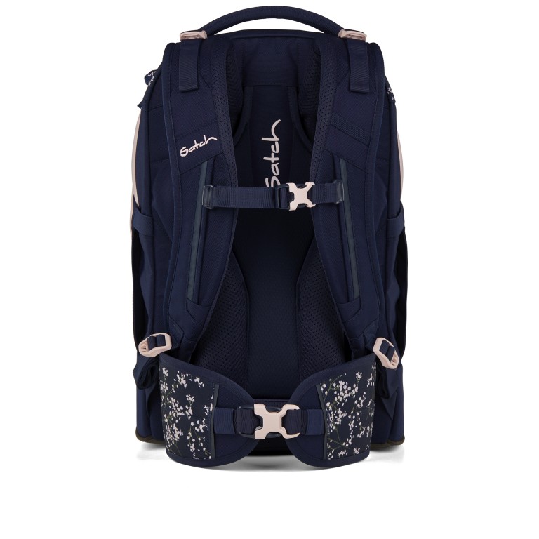 Rucksack Pack 2025 Bloomy Breeze, Farbe: blau/petrol, Marke: Satch, EAN: 4057081202614, Abmessungen in cm: 30x45x27, Bild 5 von 12