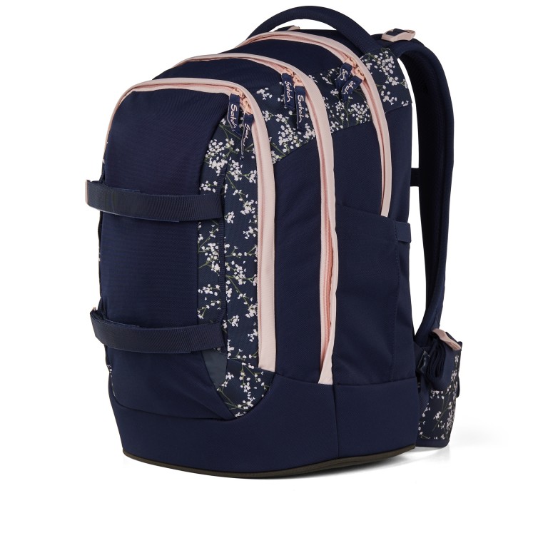 Rucksack Pack 2025 Bloomy Breeze, Farbe: blau/petrol, Marke: Satch, EAN: 4057081202614, Abmessungen in cm: 30x45x27, Bild 7 von 12