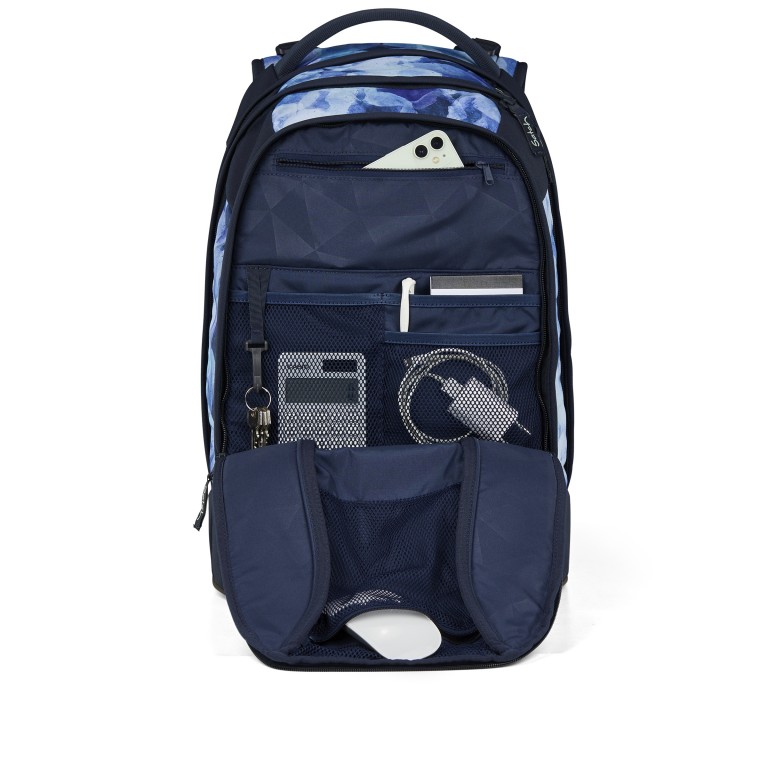 Rucksack Pack 2025 Blurry Sky, Farbe: blau/petrol, Marke: Satch, EAN: 4057081202768, Abmessungen in cm: 30x45x27, Bild 9 von 12