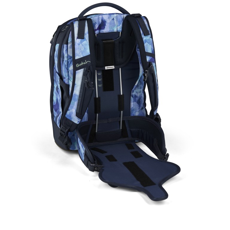 Rucksack Pack 2025 Blurry Sky, Farbe: blau/petrol, Marke: Satch, EAN: 4057081202768, Abmessungen in cm: 30x45x27, Bild 11 von 12
