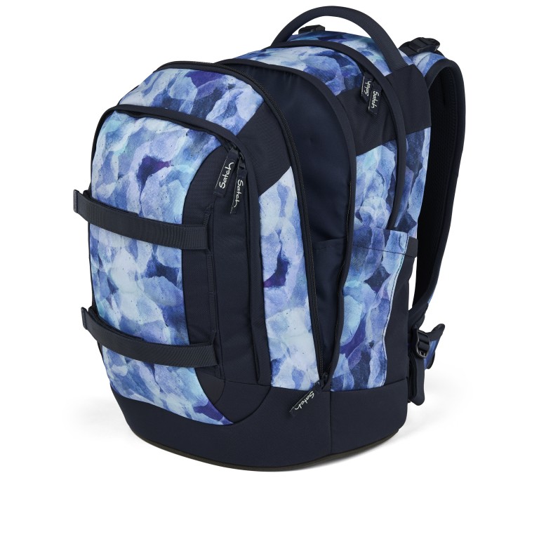 Rucksack Pack 2025 Blurry Sky, Farbe: blau/petrol, Marke: Satch, EAN: 4057081202768, Abmessungen in cm: 30x45x27, Bild 8 von 12