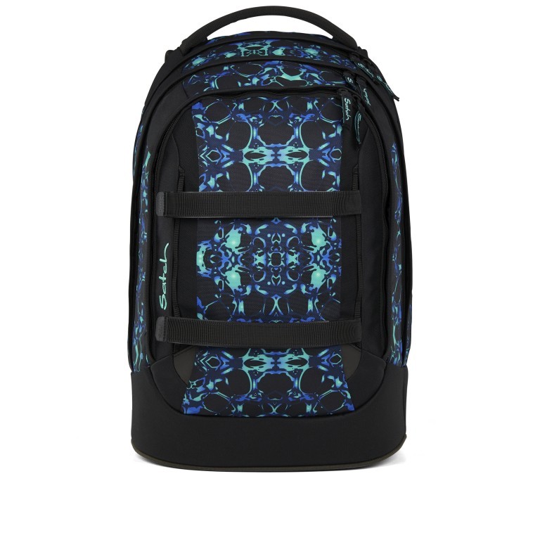 Rucksack Pack 2025 Caleido Blue, Farbe: blau/petrol, Marke: Satch, EAN: 4057081202751, Abmessungen in cm: 30x45x27, Bild 1 von 12