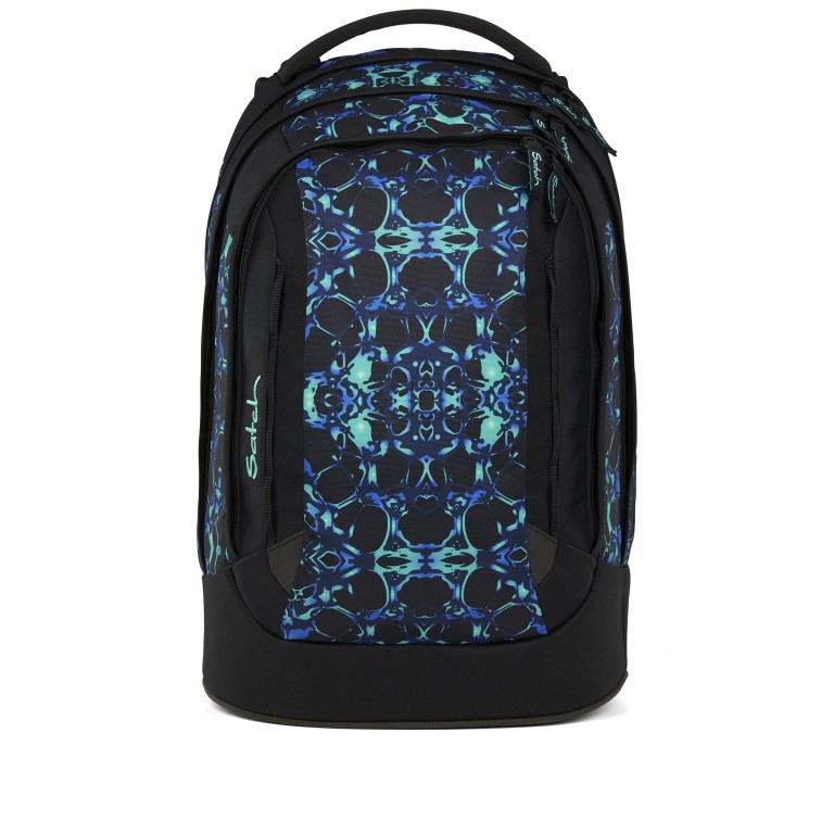 Rucksack Pack 2025 Caleido Blue, Farbe: blau/petrol, Marke: Satch, EAN: 4057081202751, Abmessungen in cm: 30x45x27, Bild 2 von 12