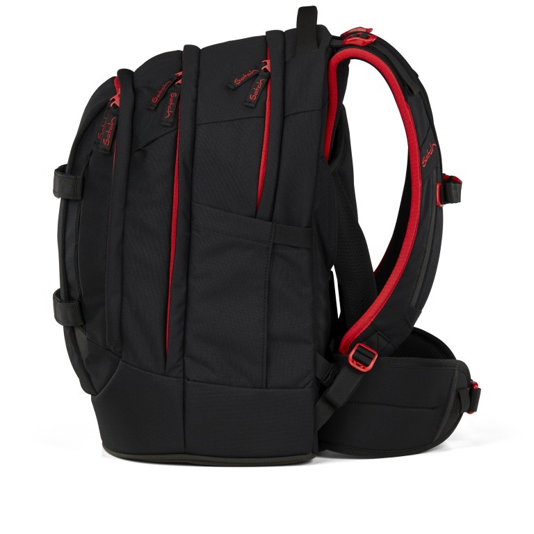Rucksack Pack 2025 Fire Phantom, Farbe: grau, Marke: Satch, EAN: 4057081202591, Abmessungen in cm: 30x45x27, Bild 6 von 12