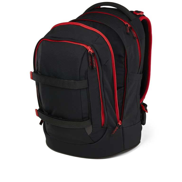 Rucksack Pack 2025 Fire Phantom, Farbe: grau, Marke: Satch, EAN: 4057081202591, Abmessungen in cm: 30x45x27, Bild 8 von 12