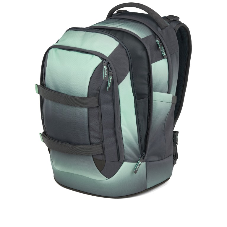 Rucksack Pack 2025 Gradient Mint, Farbe: grün/oliv, Marke: Satch, EAN: 4057081202713, Abmessungen in cm: 30x45x27, Bild 8 von 12