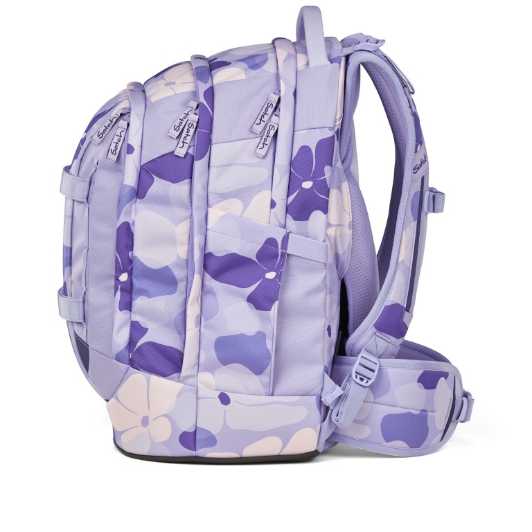 Rucksack Pack 2025 Lilac Blossom, Farbe: blau/petrol, Marke: Satch, EAN: 4057081202744, Abmessungen in cm: 30x45x27, Bild 6 von 12