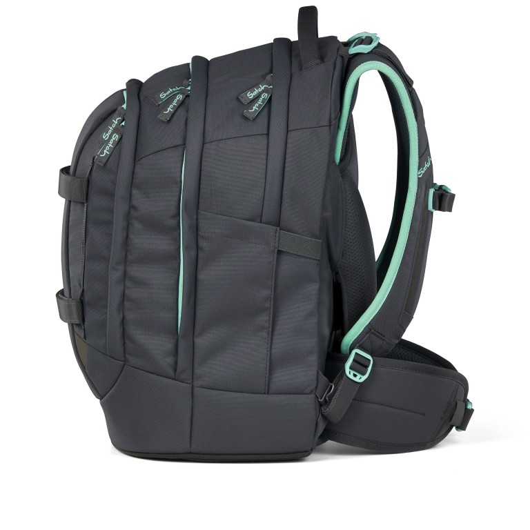 Rucksack Pack 2025 Mint Phantom, Farbe: grau, Marke: Satch, EAN: 4057081202560, Abmessungen in cm: 30x45x27, Bild 6 von 12