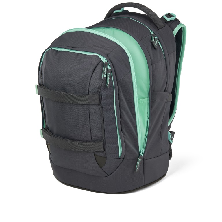Rucksack Pack 2025 Mint Phantom, Farbe: grau, Marke: Satch, EAN: 4057081202560, Abmessungen in cm: 30x45x27, Bild 8 von 12