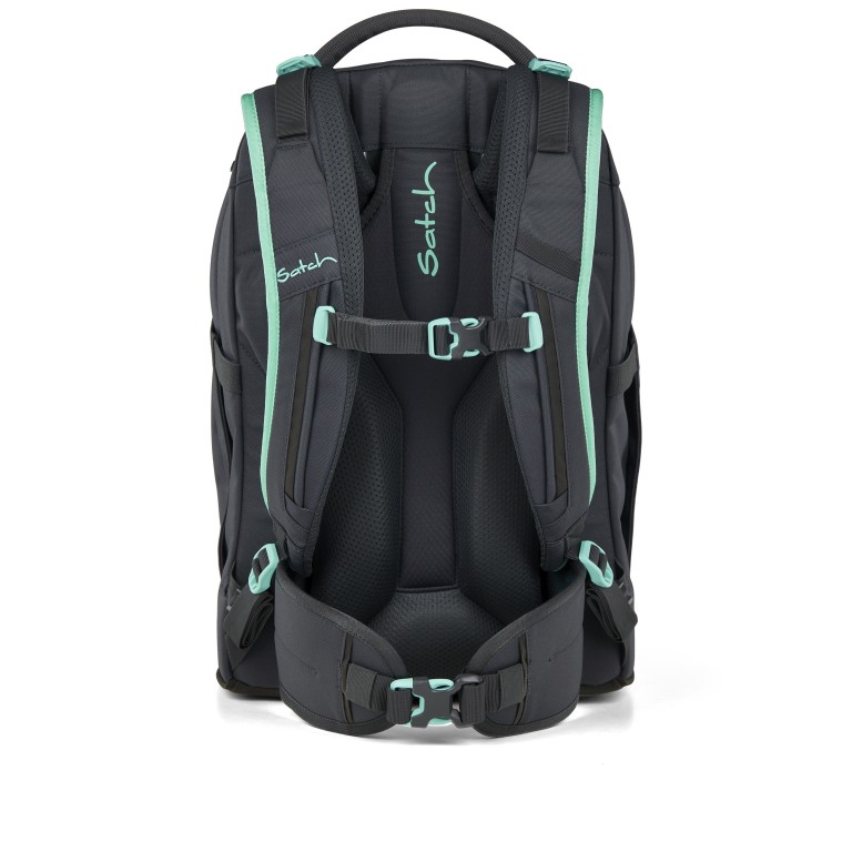 Rucksack Pack 2025 Mint Phantom, Farbe: grau, Marke: Satch, EAN: 4057081202560, Abmessungen in cm: 30x45x27, Bild 5 von 12