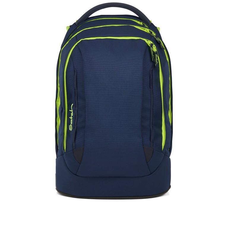 Rucksack Pack 2025 Toxic Yellow, Farbe: blau/petrol, Marke: Satch, EAN: 4057081202553, Abmessungen in cm: 30x45x27, Bild 2 von 12