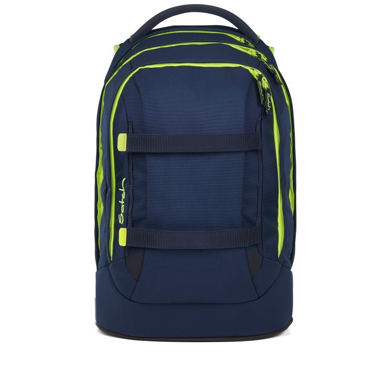 Rucksack Pack 2025 Toxic Yellow, Farbe: blau/petrol, Marke: Satch, EAN: 4057081202553, Abmessungen in cm: 30x45x27, Bild 1 von 12