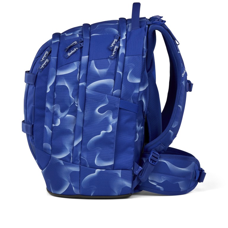 Rucksack Pack 2025 Vibrant Blue, Farbe: blau/petrol, Marke: Satch, EAN: 4057081202775, Abmessungen in cm: 30x45x27, Bild 6 von 12
