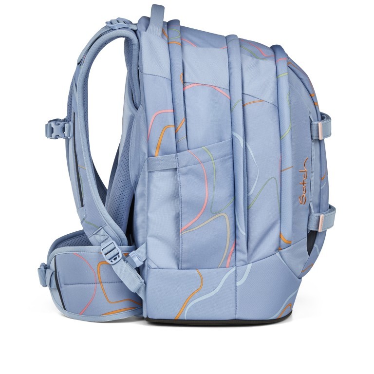 Rucksack Pack 2025 Vivid Blue, Farbe: blau/petrol, Marke: Satch, EAN: 4057081202645, Abmessungen in cm: 30x45x27, Bild 4 von 12