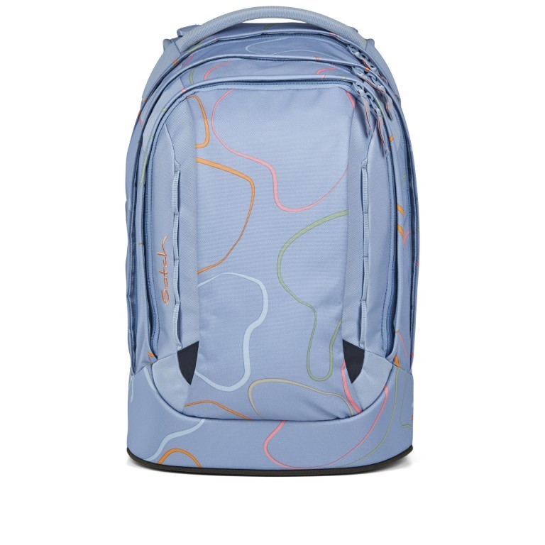 Rucksack Pack 2025 Vivid Blue, Farbe: blau/petrol, Marke: Satch, EAN: 4057081202645, Abmessungen in cm: 30x45x27, Bild 2 von 12