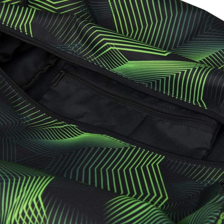 Sporttasche auch als Rucksack nutzbar Seismic Green, Farbe: grün/oliv, Marke: Satch, EAN: 4057081203390, Abmessungen in cm: 45x25x25, Bild 3 von 3