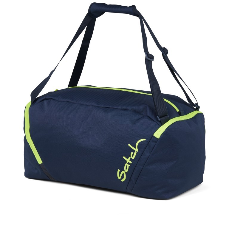Sporttasche auch als Rucksack nutzbar Toxic Yellow, Farbe: blau/petrol, Marke: Satch, EAN: 4057081203192, Abmessungen in cm: 45x25x25, Bild 1 von 3