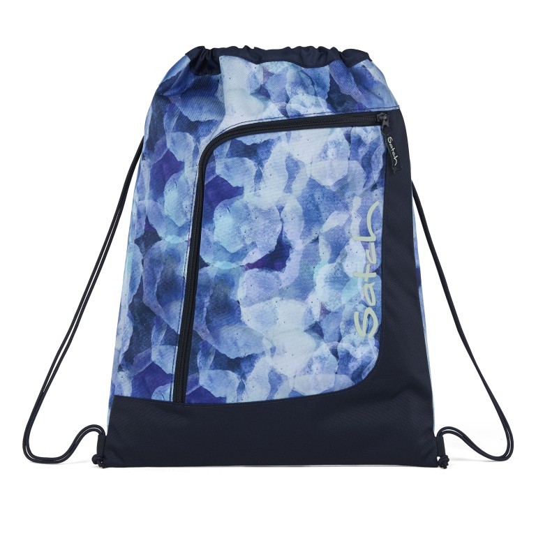 Sportbeutel Blurry Sky, Farbe: blau/petrol, Marke: Satch, EAN: 4057081203666, Abmessungen in cm: 33x44x1, Bild 1 von 4