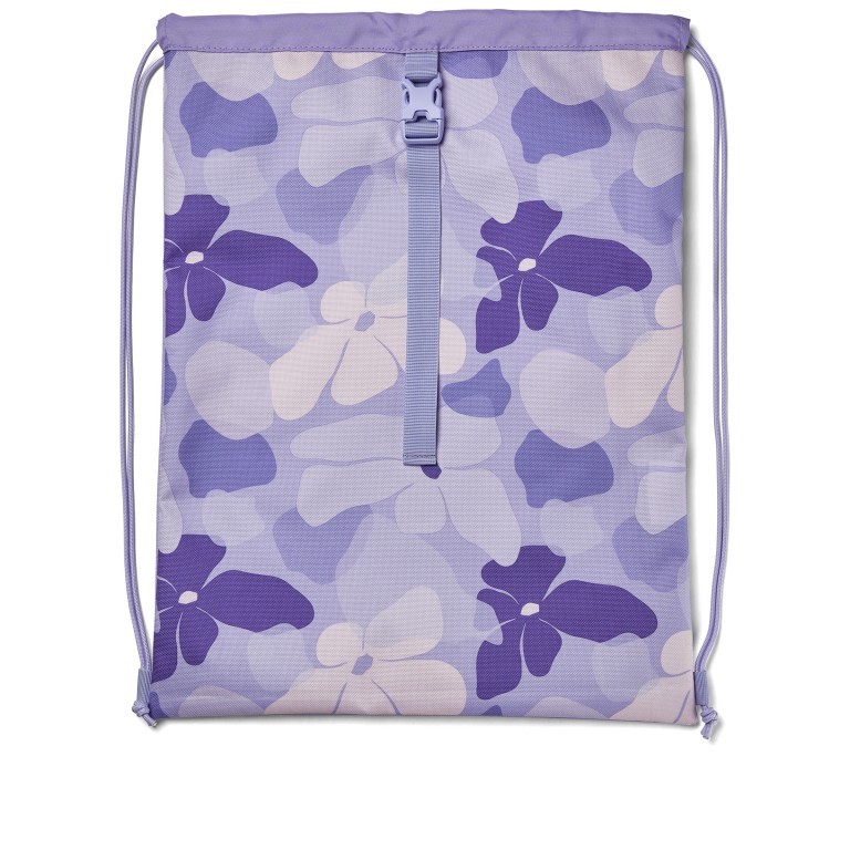 Sportbeutel Lilac Blossom, Farbe: blau/petrol, Marke: Satch, EAN: 4057081203642, Abmessungen in cm: 33x44x1, Bild 2 von 4