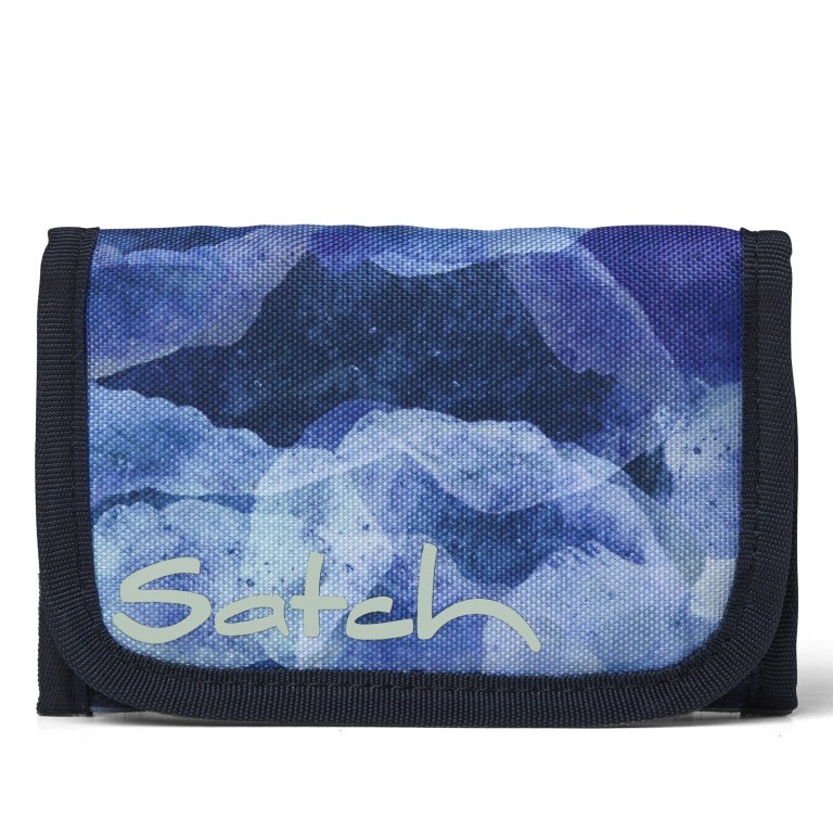 Geldbeutel Blurry Sky, Farbe: blau/petrol, Marke: Satch, EAN: 4057081203994, Abmessungen in cm: 13x8.5x2, Bild 1 von 4