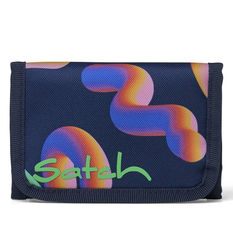 Geldbeutel Crazy Twist, Farbe: blau/petrol, Marke: Satch, EAN: 4057081203932, Abmessungen in cm: 13x8.5x2, Bild 1 von 4