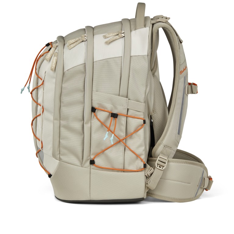 Rucksack Pack 2025 Sneaker Style Crossed Sand, Farbe: beige, Marke: Satch, EAN: 4057081202850, Abmessungen in cm: 30x45x27, Bild 6 von 9
